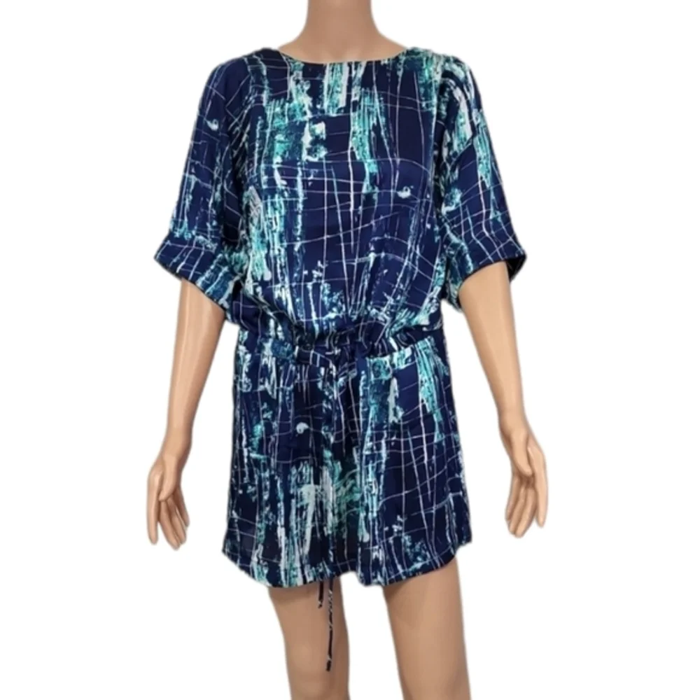 collective concepts green dress Collective Concepts green two tone thin strap Dress NWT Women Small